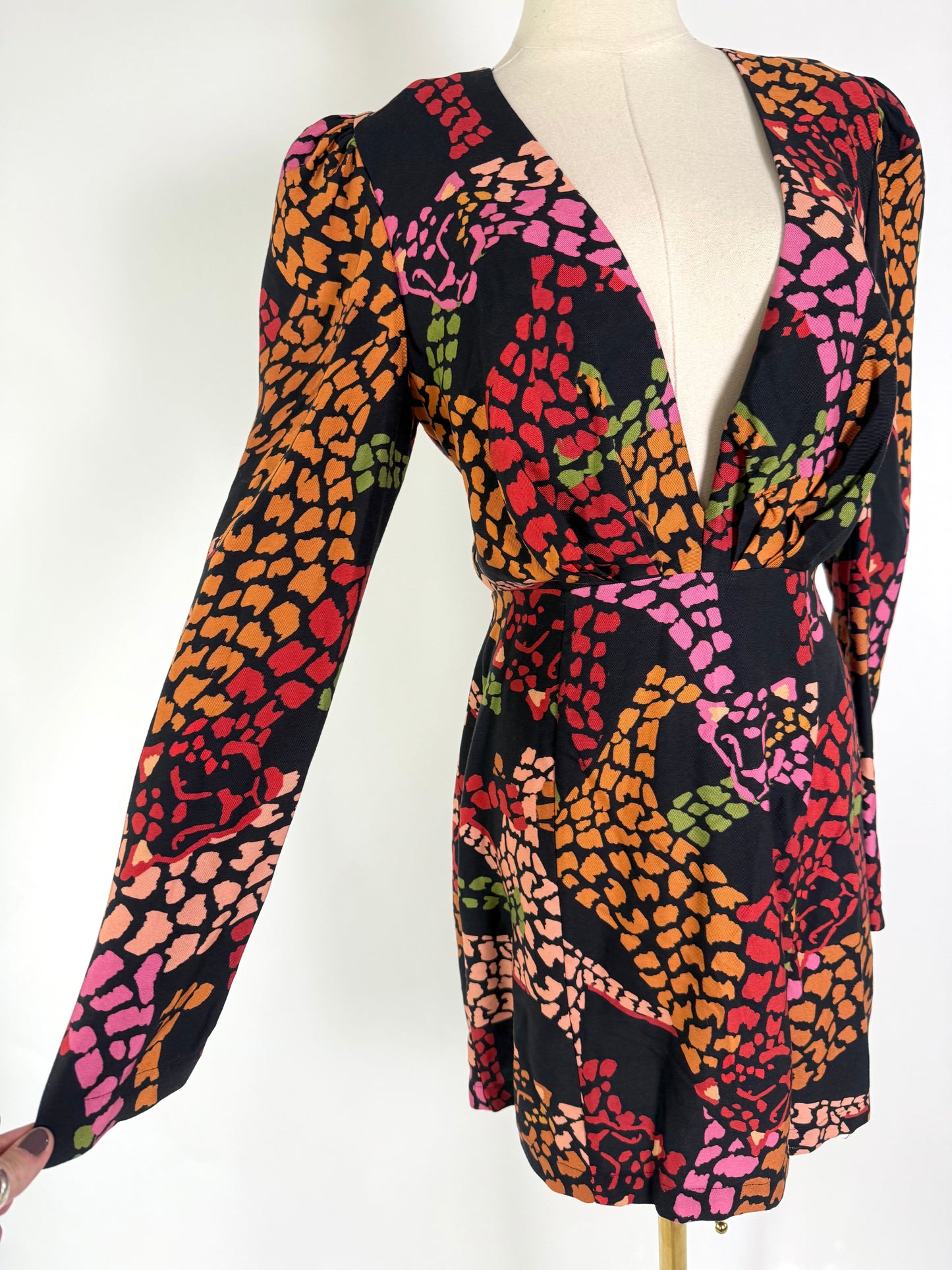 Farm Rio Leopard Dress