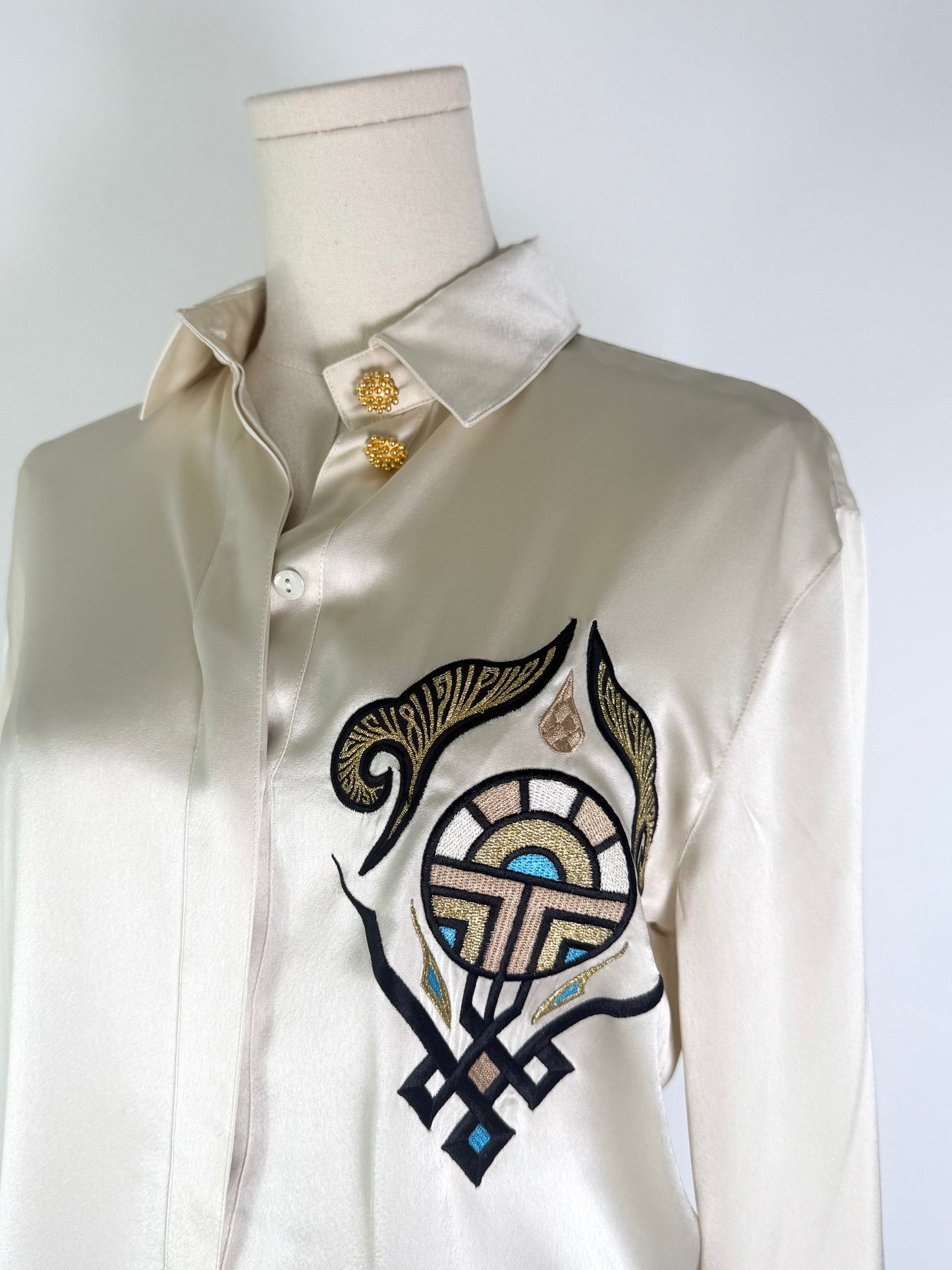 Vintage Louis Feraud Silk Top