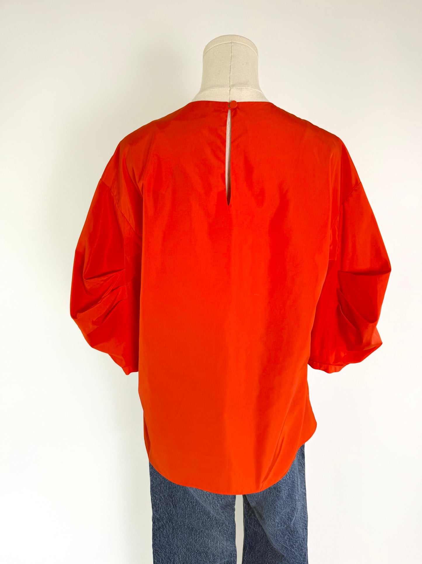 Tibi Red Top