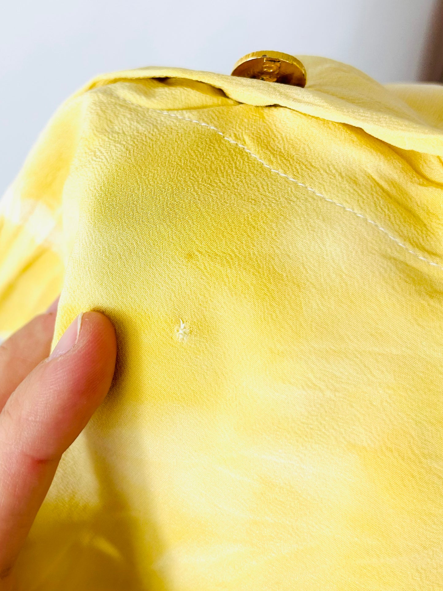 Vintage Chanel Tie Dye Silk Blouse
