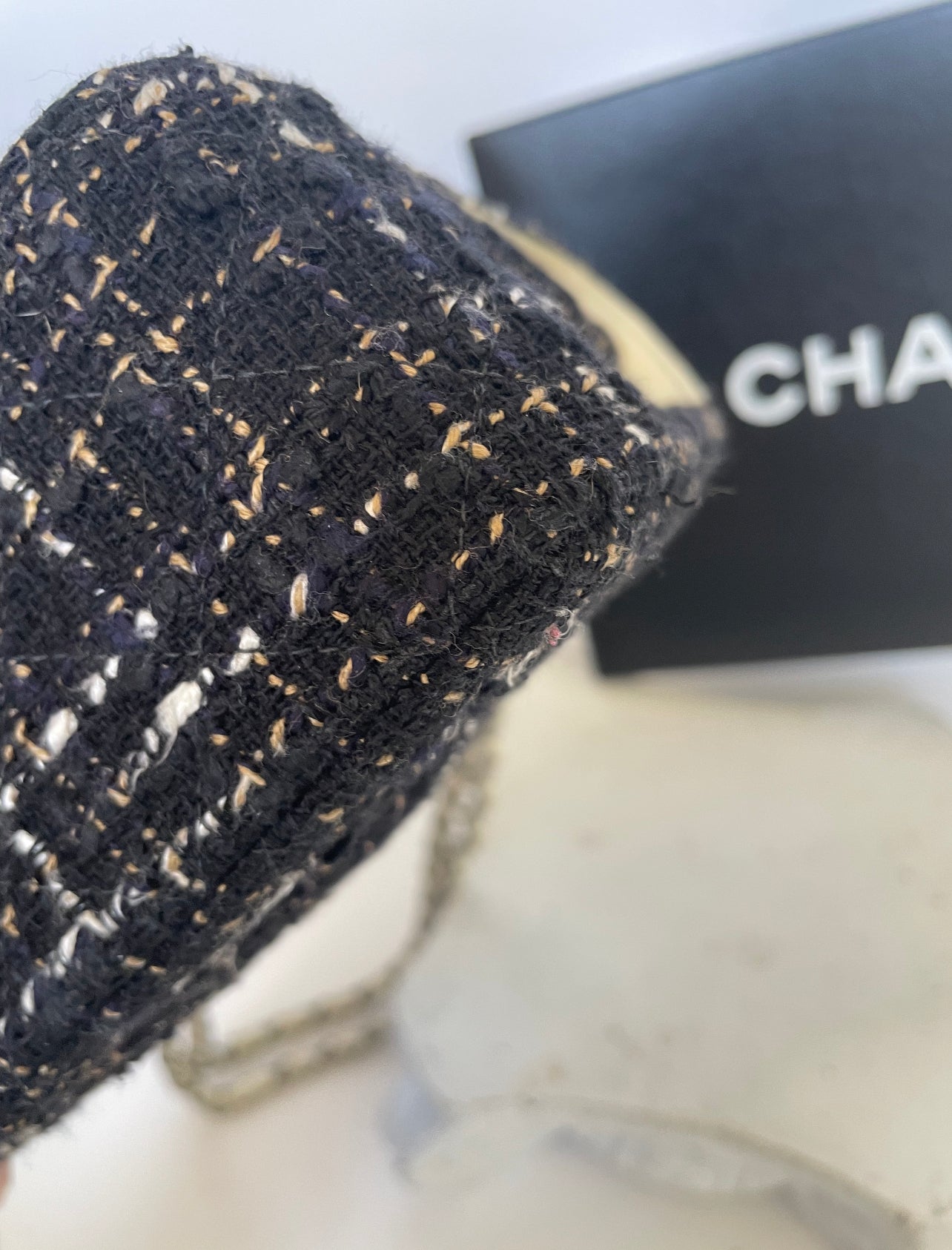 Chanel Tweed Handbag