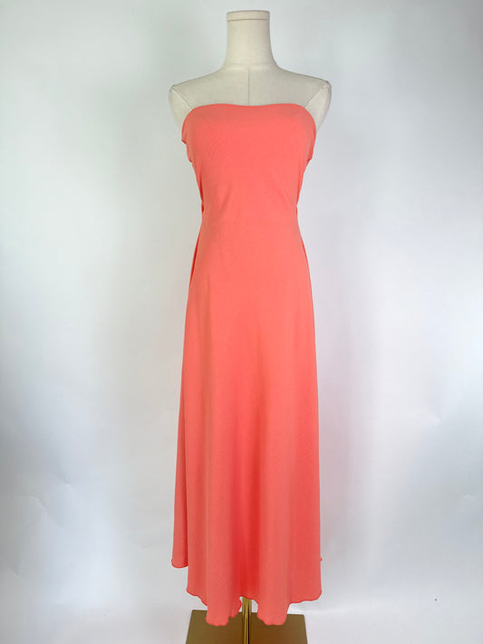 Strapless Melon Dress