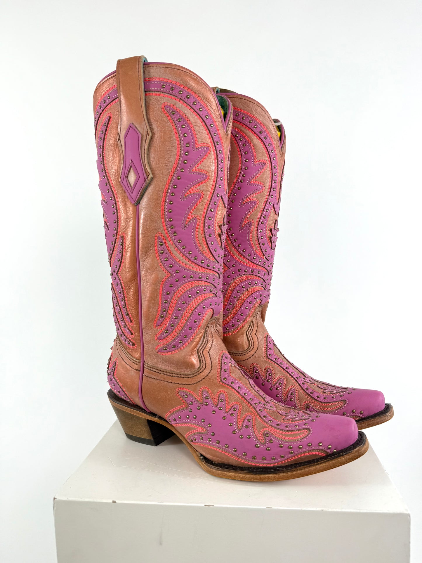 Corral Pink Boots