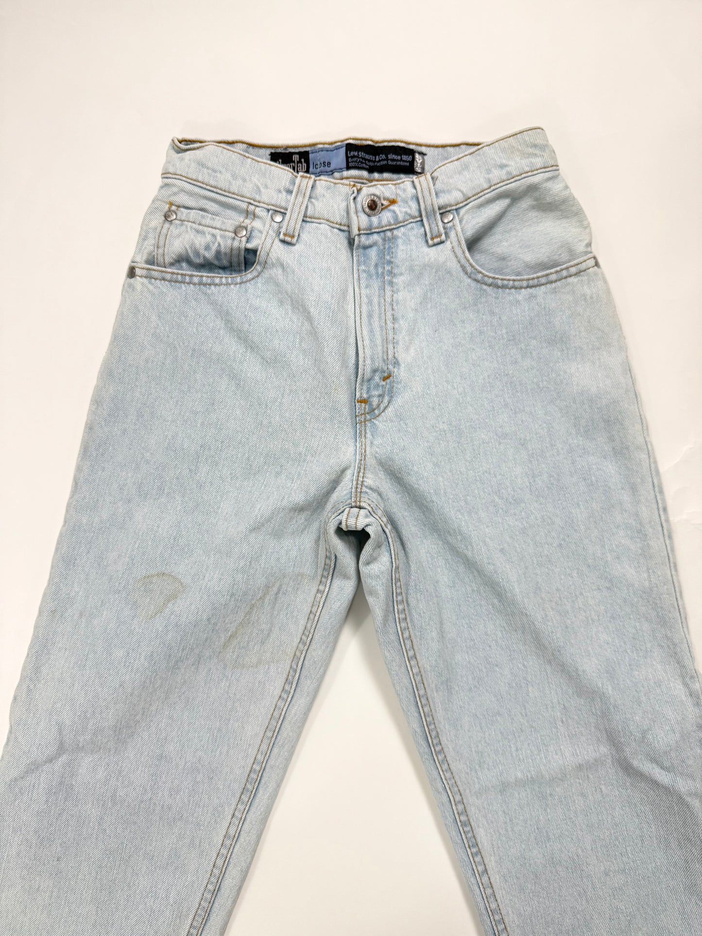 Vintage Levis Silver Tab Light Wash