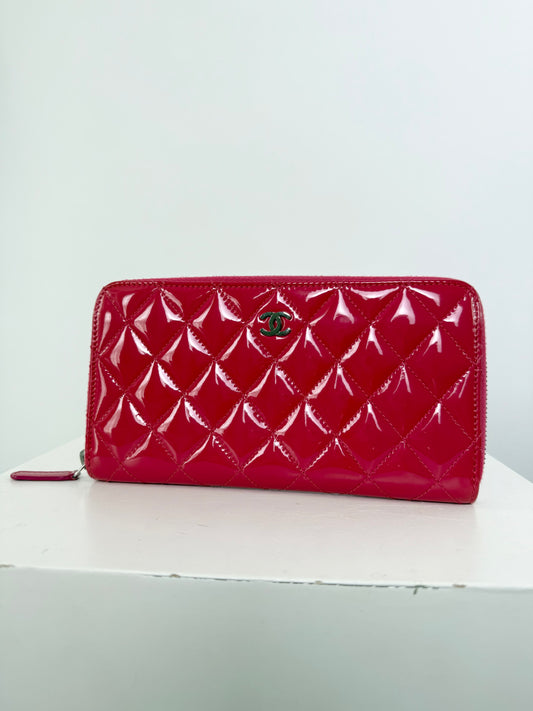 Chanel Zippered Clutch Wallet