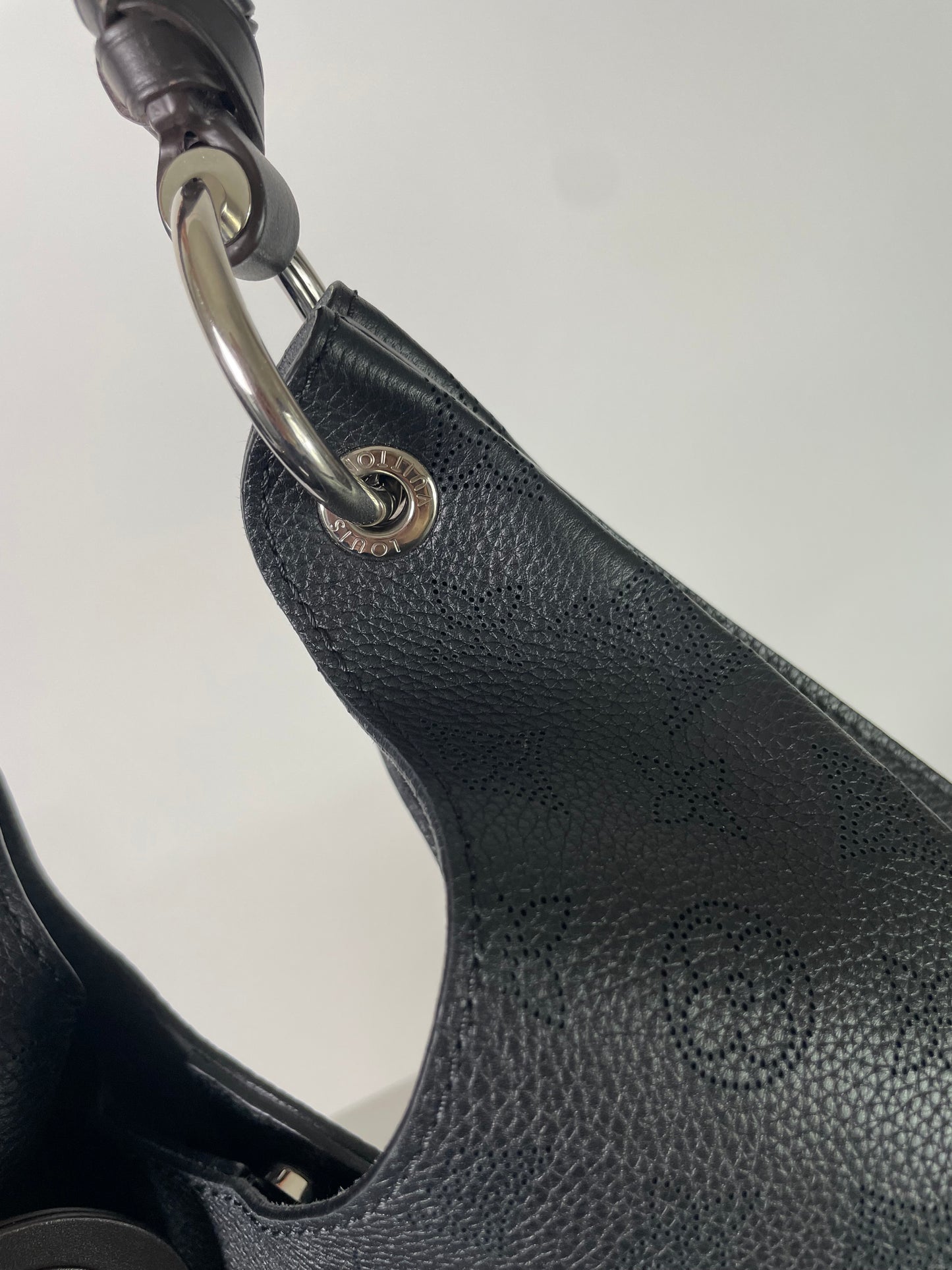 Louis Vuitton Carmel Hobo Leather Mahina