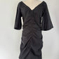 Ganni Poplin Rouched Dress