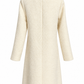 Tuckernuck White and Black Trim Jackie Tweed Dress
