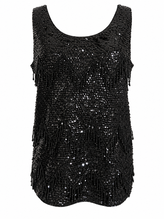 Vintage Beaded Top