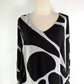Charlie Abstract Poncho Top
