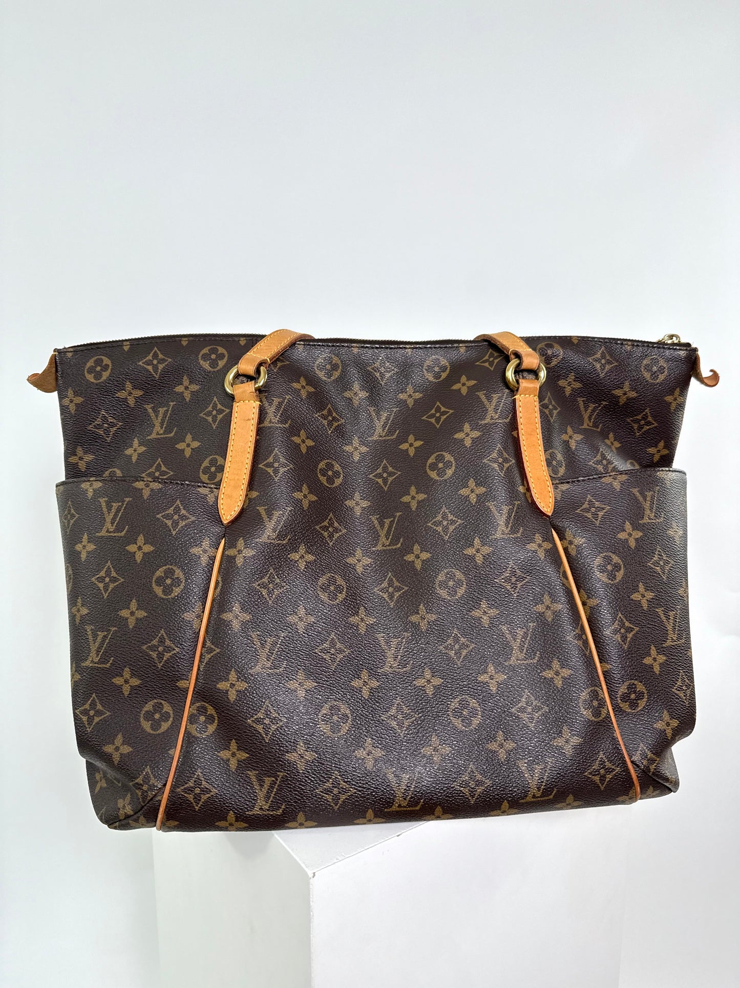 Large Louie Vuitton Logo Tote