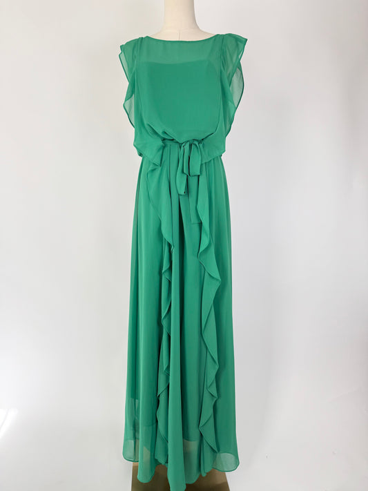 BCBG Ruffle Maxi Dress