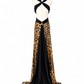 Vintage Cache Leopard Maxi Dress