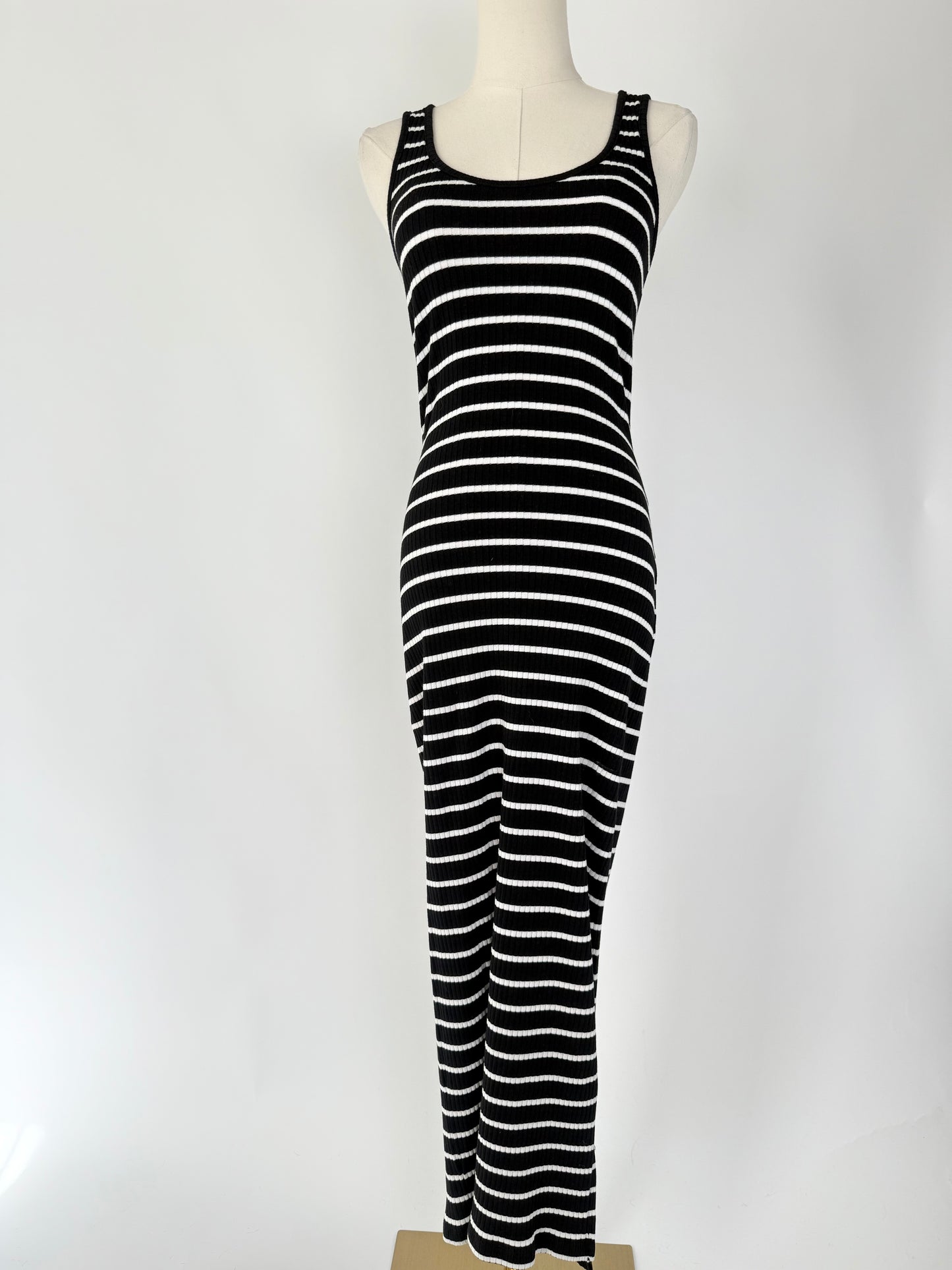 French Connection Ribbed Stripe Dress