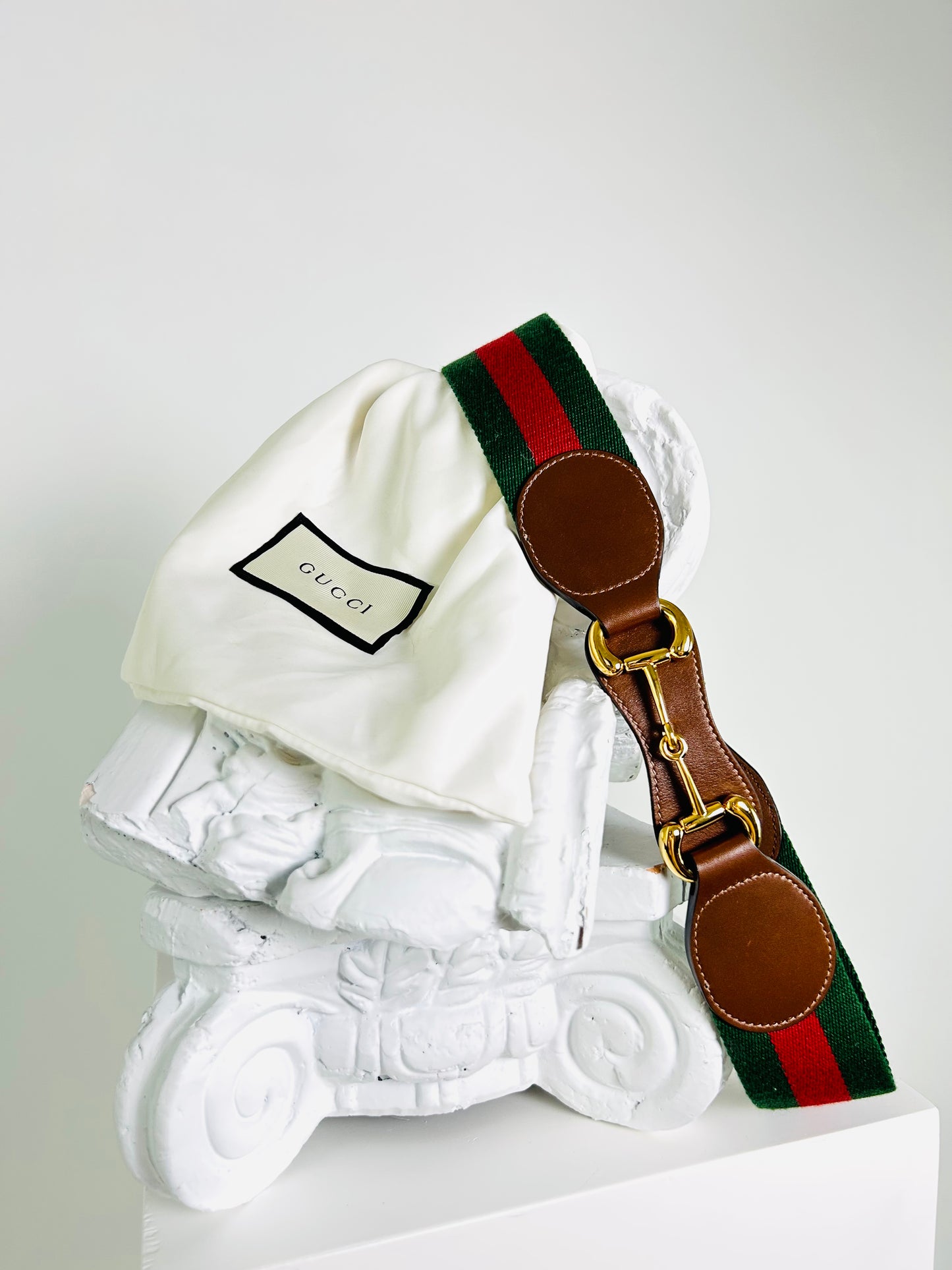 Gucci Red and Green Belt