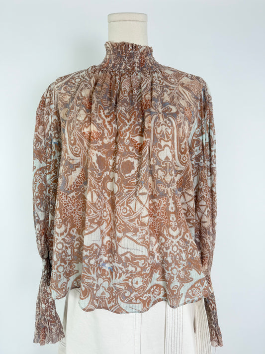 Ulla Johnson Hilda Floral Top