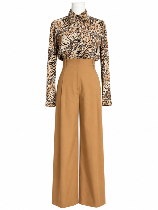 ALC Pleated Wide Leg Pant