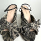 Loeffler Randall Leopard Stacked Heel