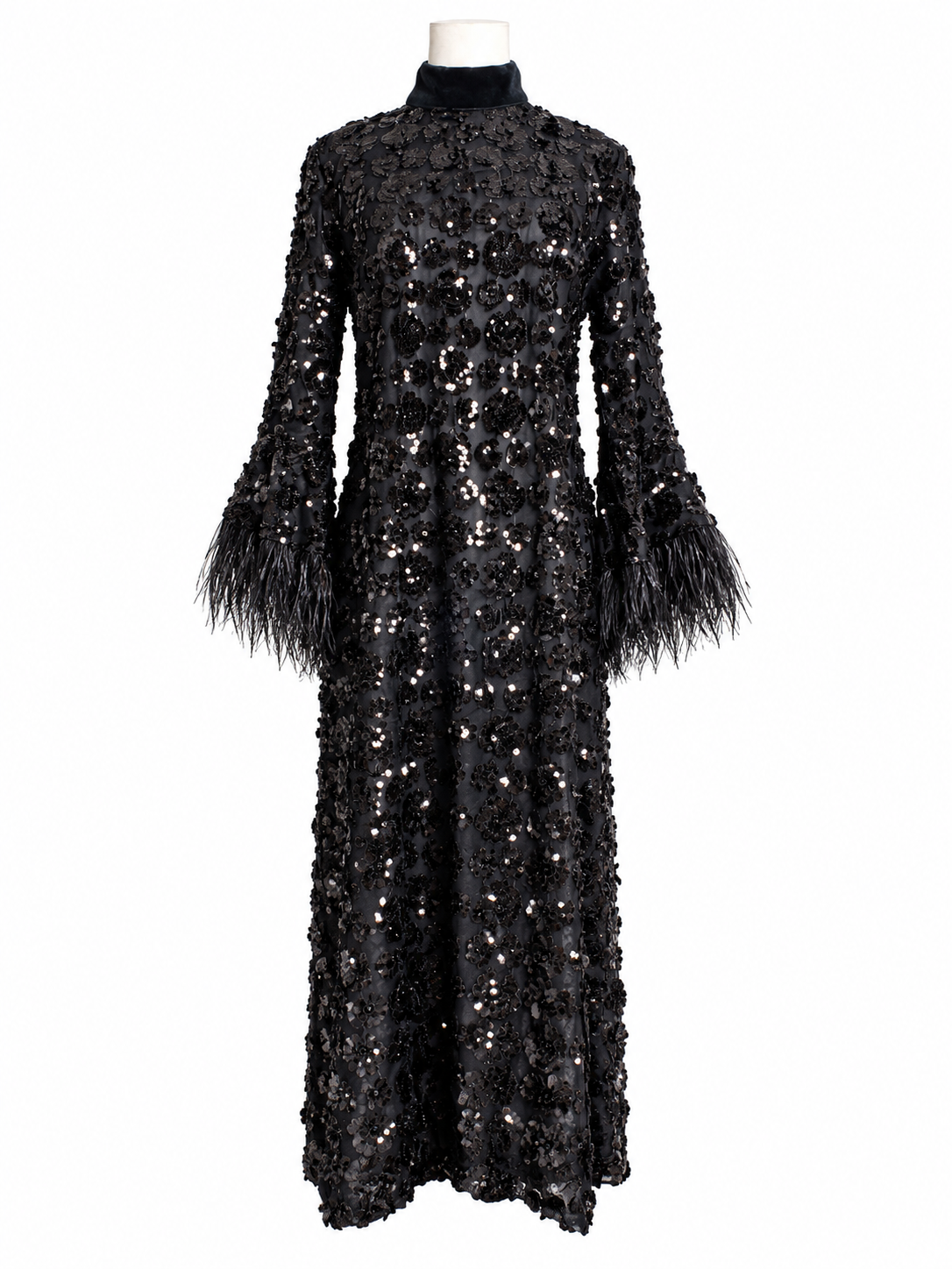 Victoria Dunn Sequin Caftan