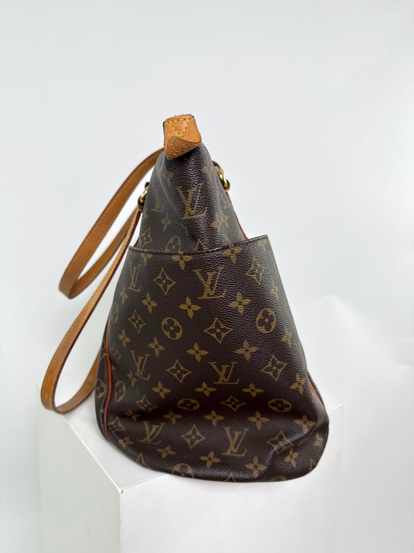 Large Louie Vuitton Logo Tote