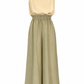Vintage Sergio Pellari Silk & Linen Palazzo Pant