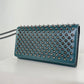 Christian Louboutin Macaron Spiked Wallet Wristlet