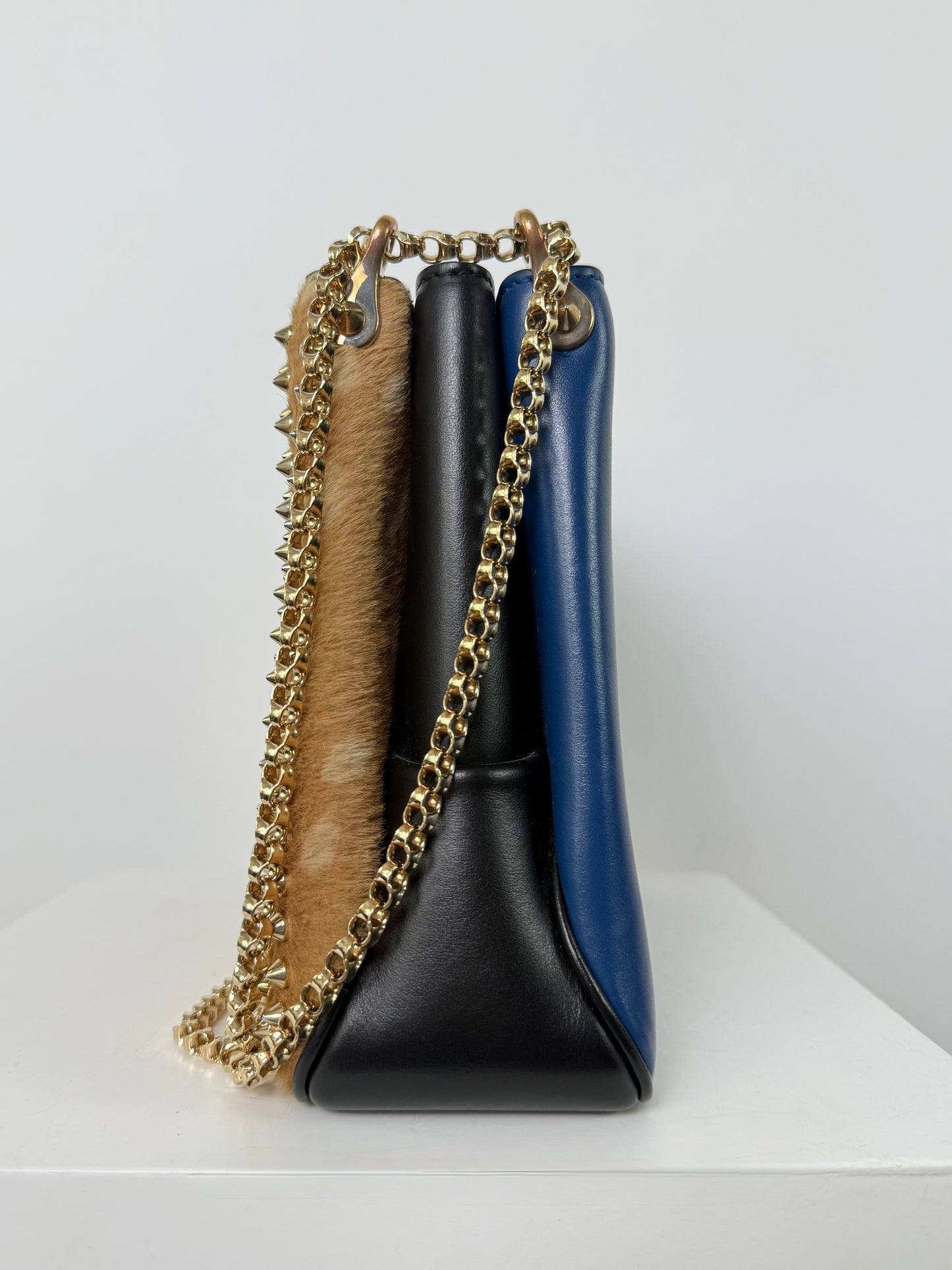 Christian Louboutin Triloubi Leather Shoulder Bag