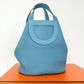 Hermes In The Loop Blue Taurillon Clemence Handbag