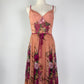 Vintage Tracy Reese Silk Chiffon Floral Dress