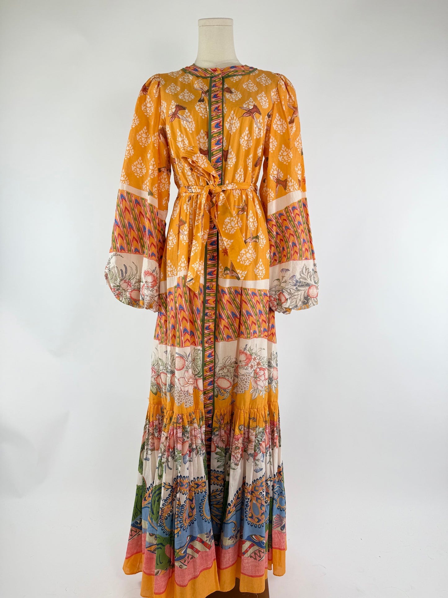 A Loves A Humming Bird Maxi Dress