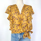 Paige Yellow Floral Blouse