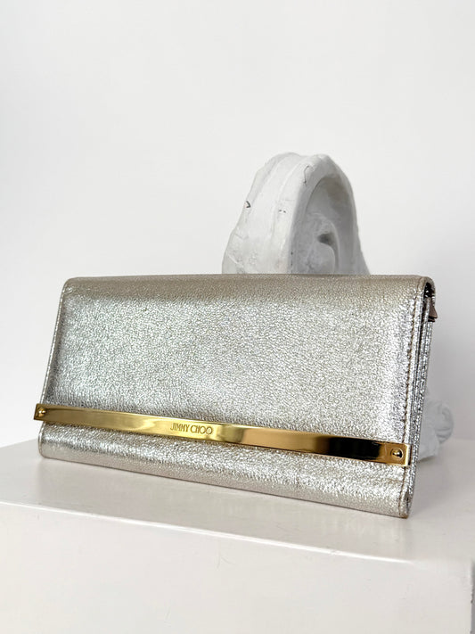 Jimmy Choo Gold Clutch