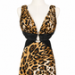 Vintage Cache Leopard Maxi Dress