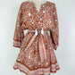 Cleobella Terracotta Mini Dress NWT
