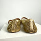 Alaia Gold Mesh Flats