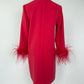 Tuckernuck Pink Feather Dress