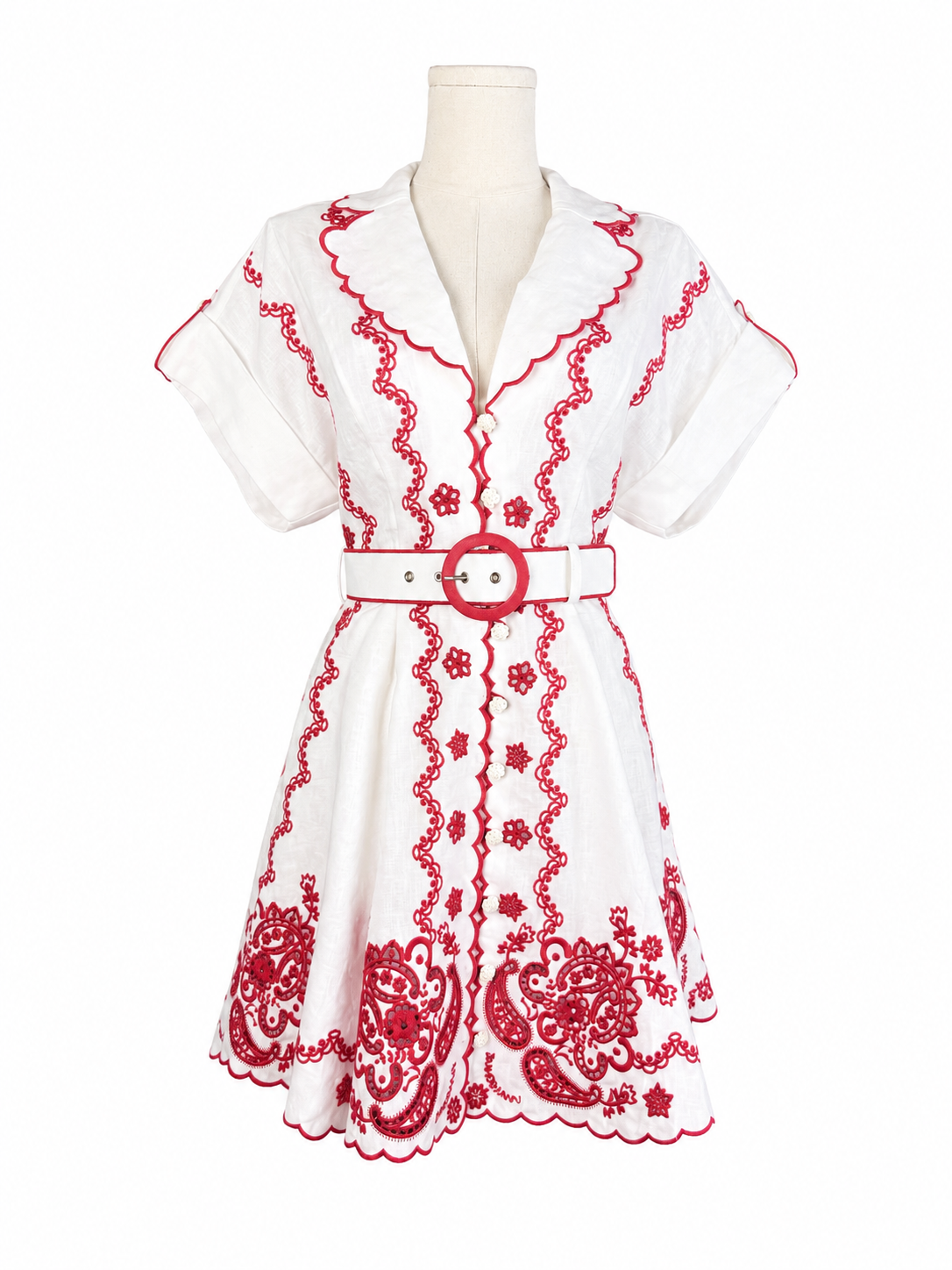 Zimmermann Lucky Embroidered Dress