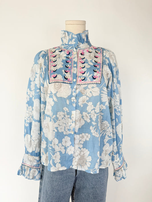 Antik Batik Floral Top