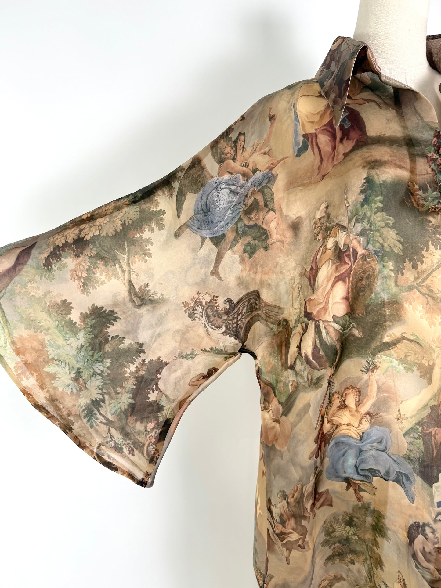 Lucky 13 Italian Silk Caftan