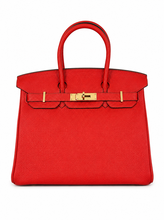 Hermes Birkin 30 Rouge Pivoine