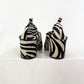 Alohas Zebra Stacked Heel