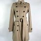 Burberry Mid-Length Chelsea Trench Coat Honey