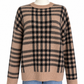 White & Warren Cashmere Plaid Sweater