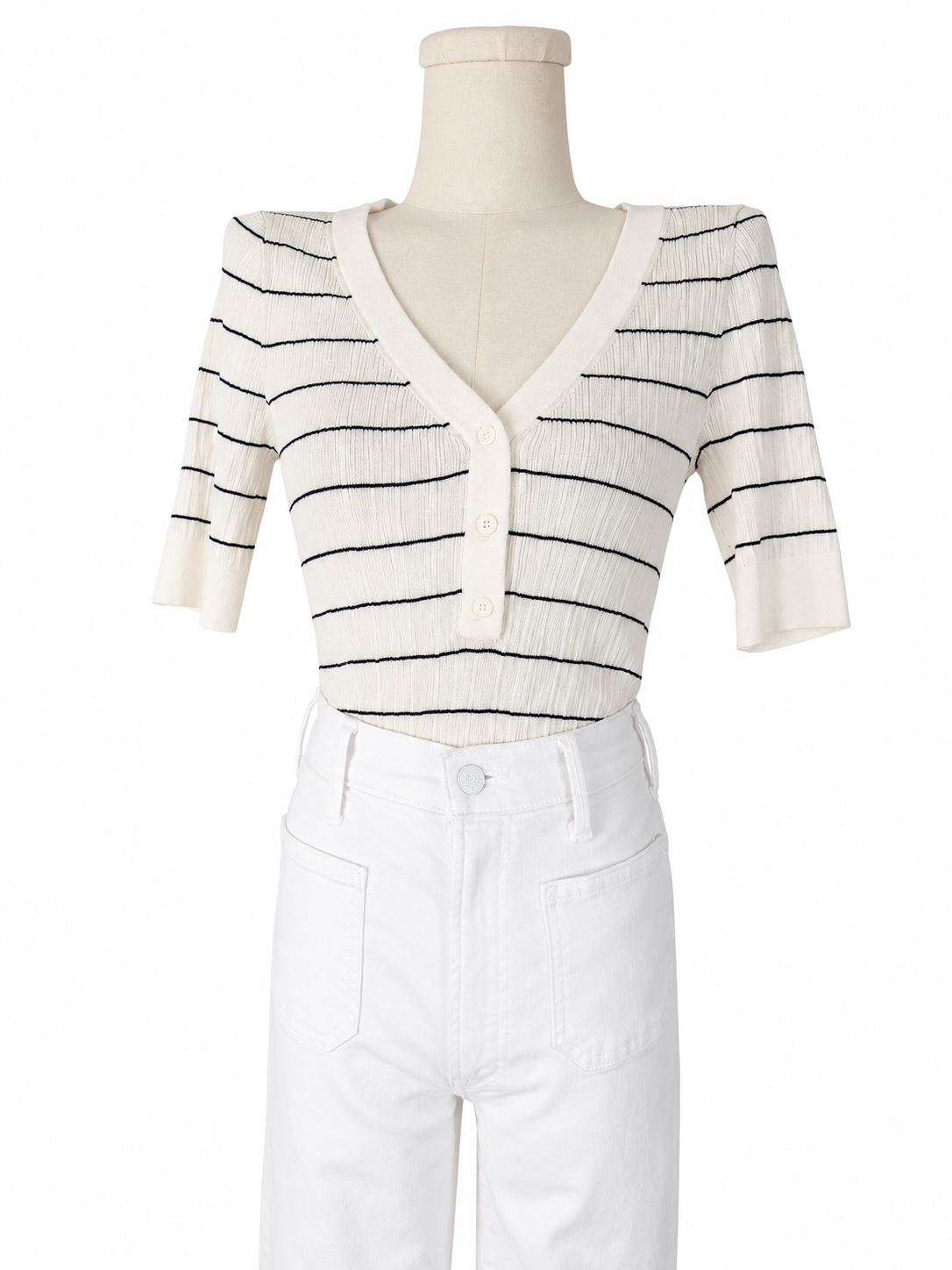 ALC Francis Striped Top