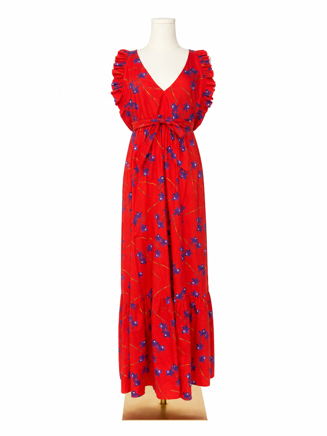 Bogo De Nor Floral Halter Maxi Dress