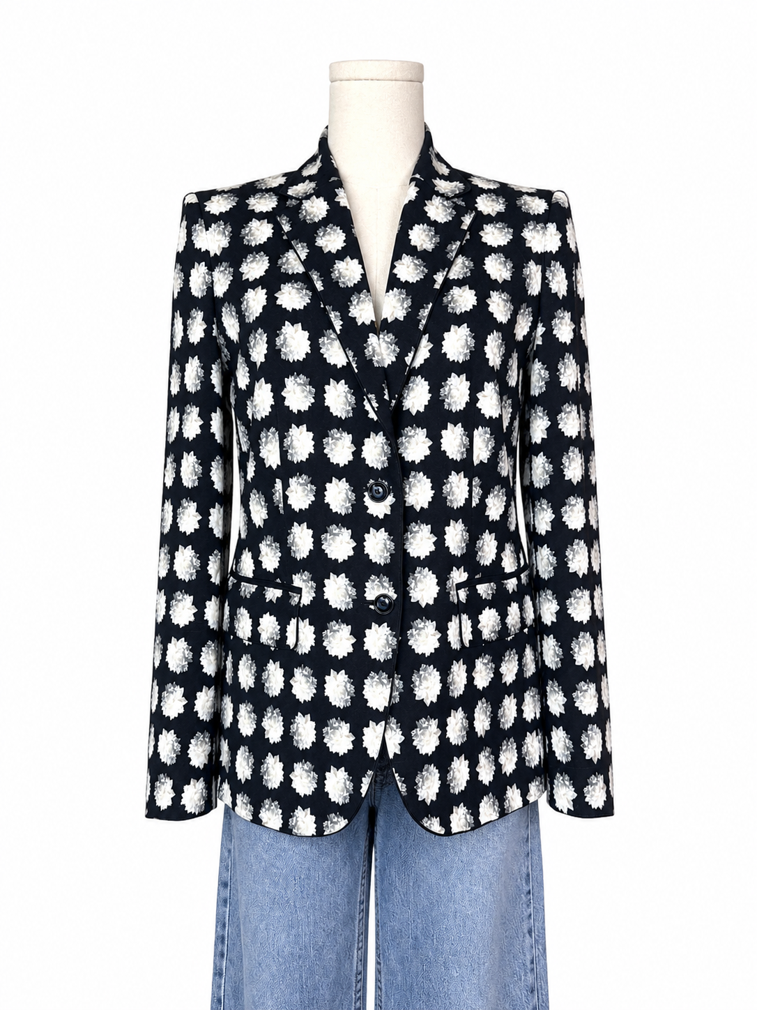 Max Mara Venere Floral Blazer