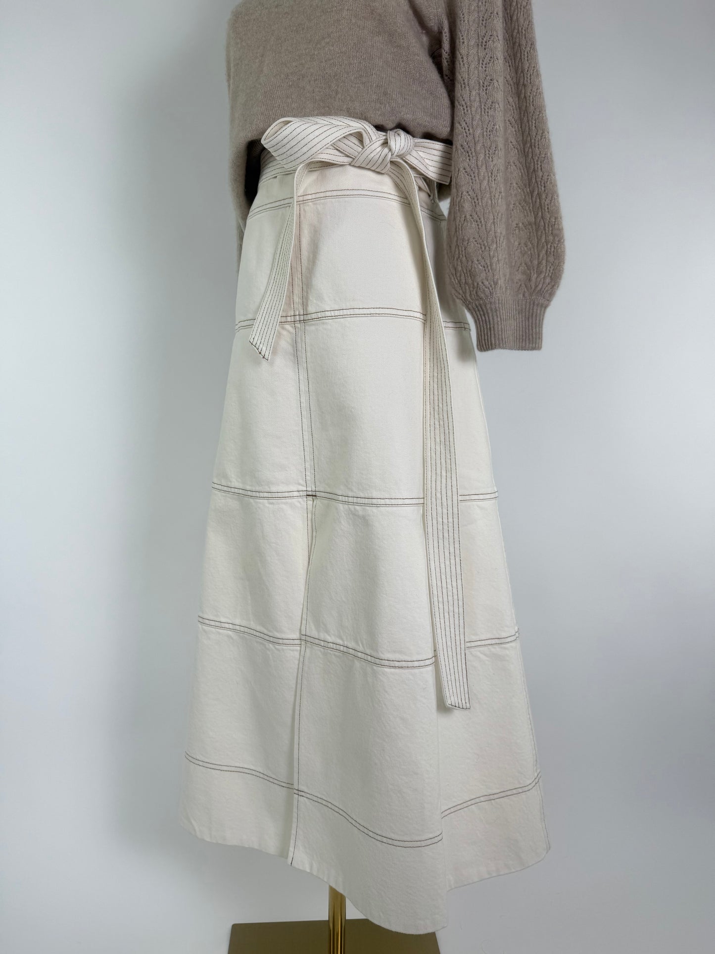 Tanya Taylor Hudson Midi Skirt