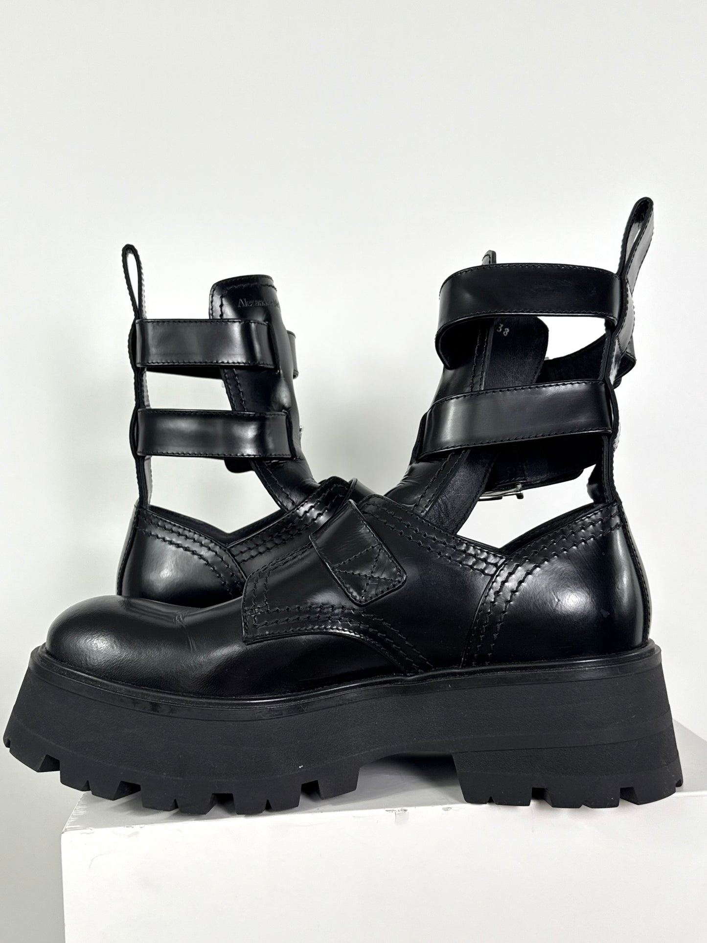 Alexander McQueen Buckled Boot