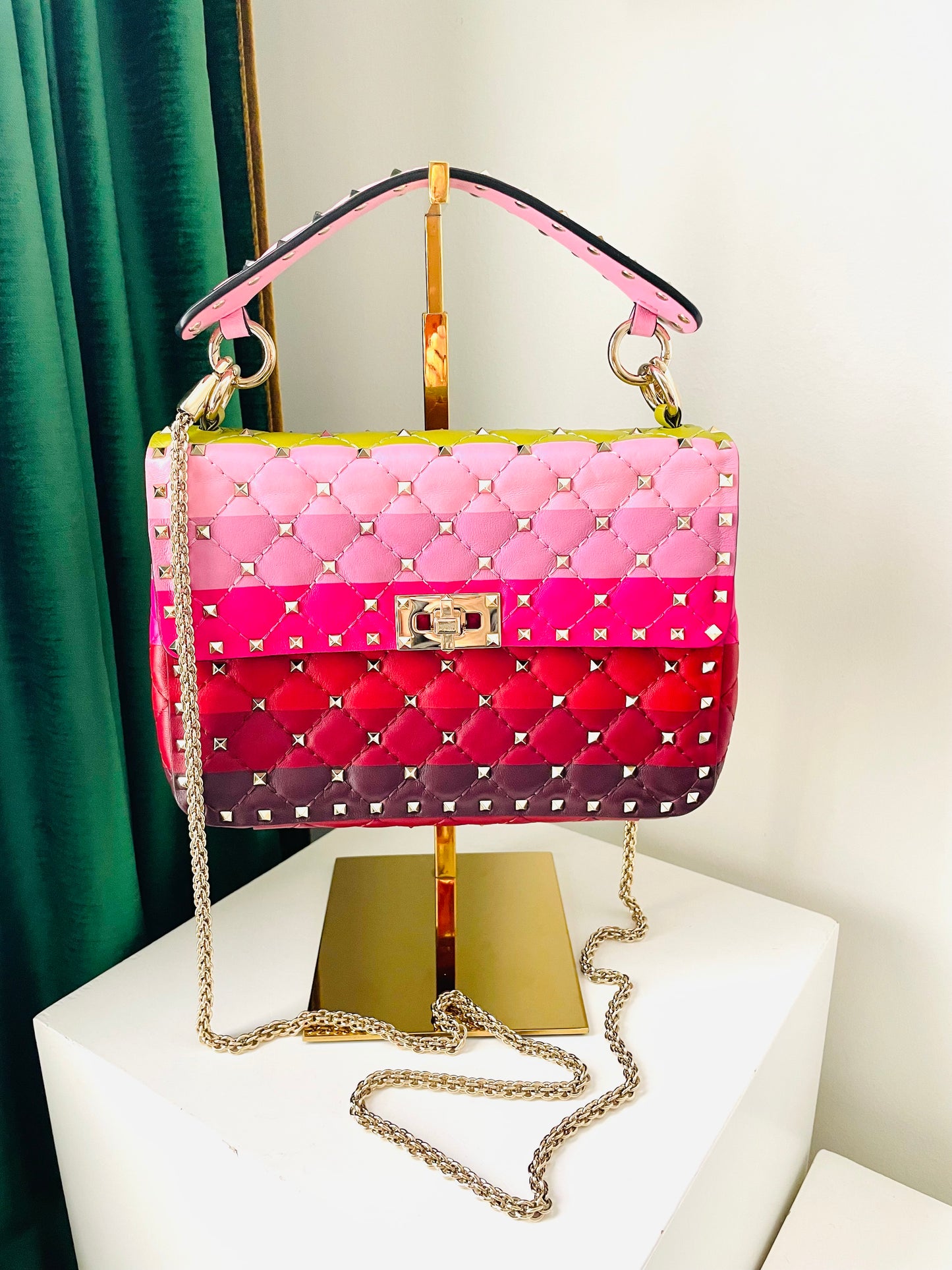 Valentino Rockstud Rainbow Bag