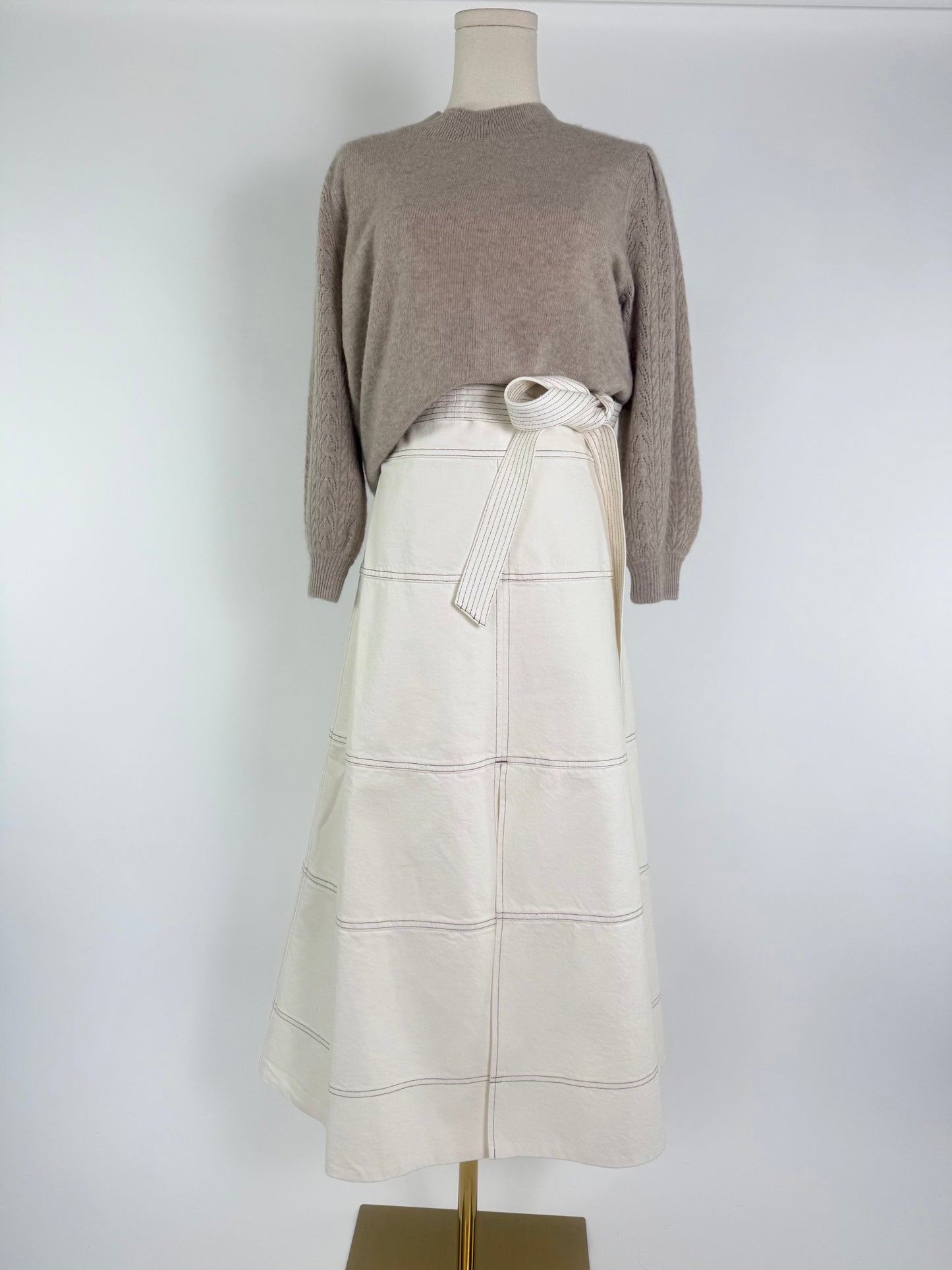 Tanya Taylor Hudson Midi Skirt